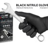 100 Pcs/Box Nitrile Exam Gloves PRO 6.0 (Coal Black)